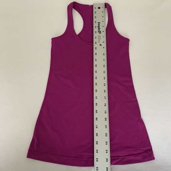 Lululemon Cool Racerback Tank Top Women 4 Regal Plum Purple Stretch Yoga Gym Run - Picture 6 of 6